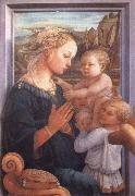Filippino Lippi Madonna with the Child and Two Angels